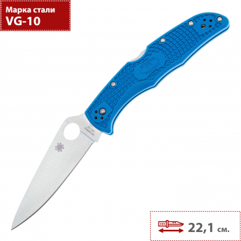 Складной нож SPYDERCO ENDURA 4 10FPBL Складной нож SPYDERCO ENDURA 4 10FPBL