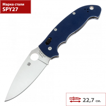 Складной нож SPYDERCO MANIX 2 XL C95GPCBL2 Складной нож SPYDERCO MANIX 2 XL C95GPCBL2