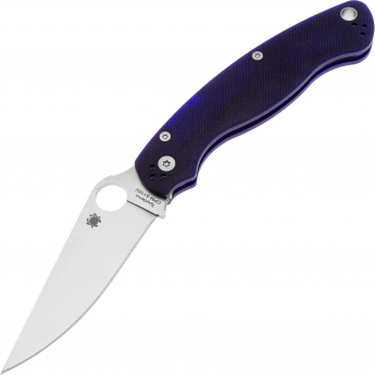 Складной нож SPYDERCO MILITARY 2 сталь S110V, рукоять Dark Blue G10